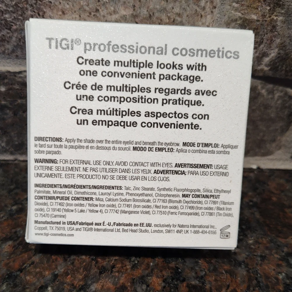 TIGI High Density Quad Eyeshadow Palette - Posh